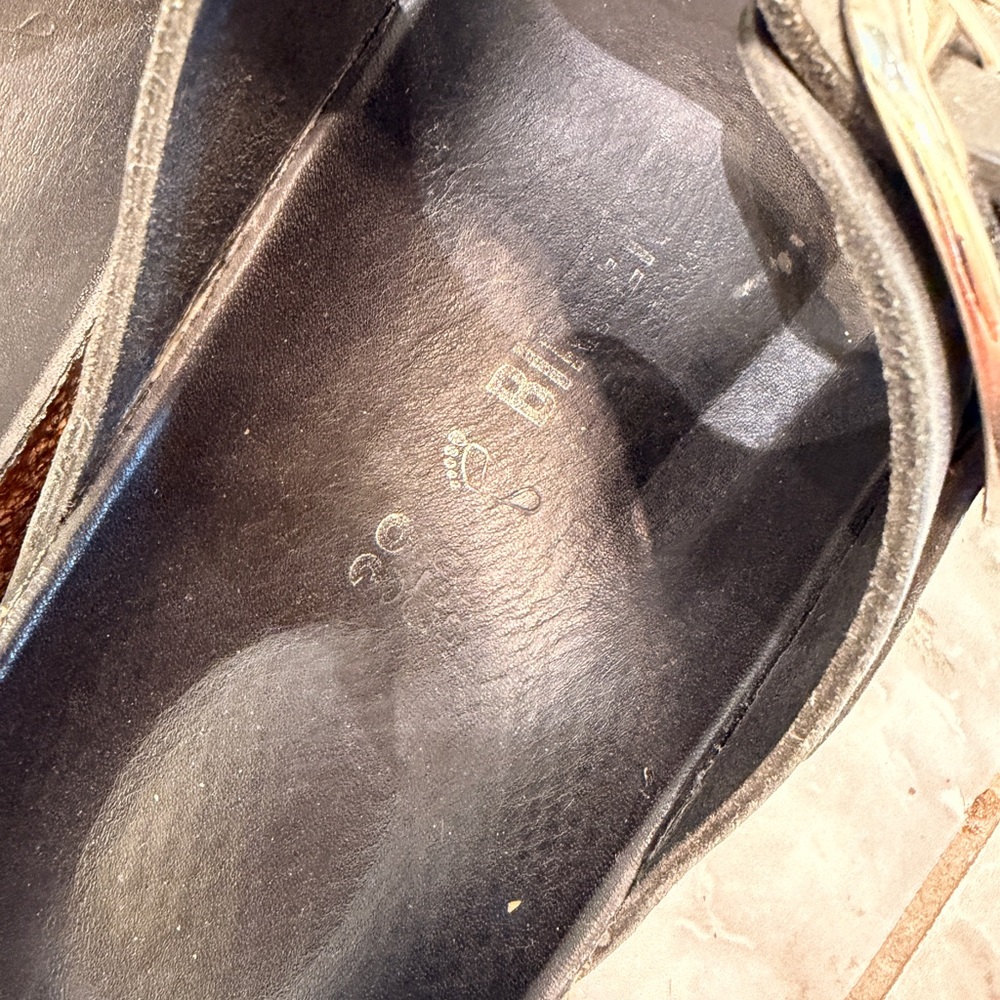 Birkenstock Arizona Big Buckle Slide Sandals in Black - Picture 5 of 5